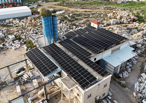 מערכת סולארית מסחרית